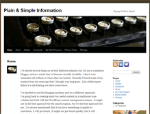Tablet Screenshot of plainsimpleinformation.com